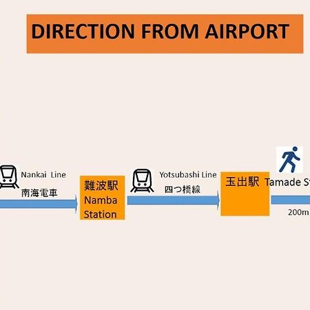 شقة 玉出205 Wifi付 玉出駅から徒歩2分 地下鉄難波迄8分 أوساكا المظهر الخارجي الصورة